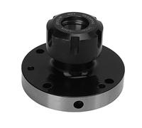 ER25 Collet Chuck Seat, CNC Milling Machine Tool, High Precision 80mm Diameter Lathe Chuck with Oxidation Carbon Steel, Compact Design for Engraving and Milling Machines