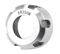 ER25UM Dynamic Balancing Nut 1.77x1.77x0.98inch Metal Collet Nut Chuck Holder Clamping Nuts Lathe Machine Tool (Emoshayoga2vckogaw4x-03)