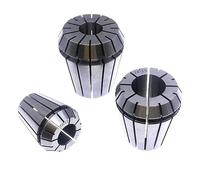 ER32 10PCS CNC Lathe Machine Milling Cutters Mill Toolholder Spring Steel ER Collet Chuck(ER32-14)