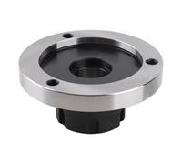 ER32 Collet Chuck, 32mm Diameter Clamping Tool for CNC Milling and Lathe Machines, Compact Straight Hole Design Made of 40CR Steel for Machining Applications (ER32-100(72))