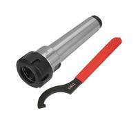 ER32 MT4 Collet Chuck Holder with Wrench for Ground MT4 Taper Milling Lathe Tooling Set