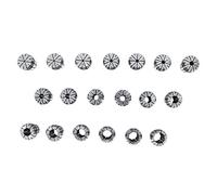 ER32 Spring Collet Set, 19pcs Collets for CNC Milling Machine, 2mm - 20mm Clamping Range, High Precision Workholding Engraving Collet with Self - Release Design, Compatible with La