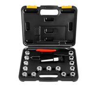 ER32 Spring Collet Set High Precision 0.0008in Metal Chuck for CNC Milling Lathe - MT3 ER32 M12 Collet Kit with 0.04-0.79" Clamping Range (15)