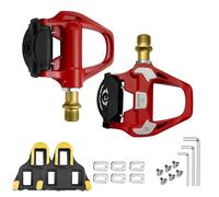 ER7000 SPD SL Titanium Axle Bike Pedals (ER7000-Ti-Red)