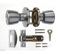 ERA 168-51 Door Privacy Knob Sets, Grey