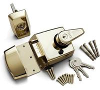 ERA 1930-31 60mm Maximum Security BS Nightlatch, Brass Effect, Bronze | Supplied by Euroart