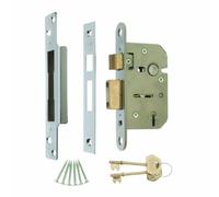 ERA 202-61A Viscount 2.5-inch/ 64mm 5 Lever High Security Mortice Sashlock - Chrome Effect
