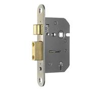 ERA 202 Viscount 5 Lever Sashlock 202-51 - 64mm Satin Chrome
