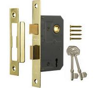 Era 3 Lever Mortise Sashlock Br (63mm)
