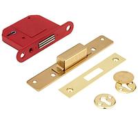 ERA 361-31 BS 3-inch 76mm 5-Lever Maximum Security Mortice Deadlock with Brass Effect