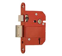 ERA 362-31 3-inch 76mm 5-Lever Maximum Security BS Mortice Sashlock with Brass Effect