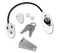 ERA 723-12 Cable Window Restrictor Safety Locking White