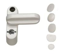 ERA 816 UPVC Sash Jammer High Security Window Lock Fixings Included (White)