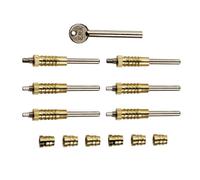 ERA 826-33 Sash Window Screw Locks - Brass (6 Pieces)