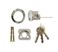 ERA 863-61, Rim Cylinder - Chrome, Grey