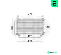 ERA 667185 Air conditioning condenser