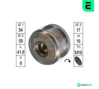 ALTERNATOR PULLEY EP057G