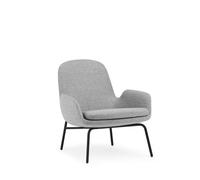 Era Armchair Low Black Steel/Synergy LDS16