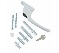 ERA B0CJ2MRNBT Maxim Inline Multi Spindle Handle is Non Suit Both Right Left Handed Window Applications, White
