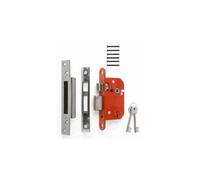 Era British Standard High Security Fortress 5 Lever Sashlock 64mm Keyed Alike - Satin Chrome