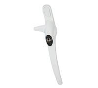 ERA Charisma Inline Cockspur Locking Espag Handle - 12mm RH Locking White