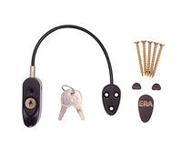 ERA Child Safety Window Locking Restrictor (Brown)