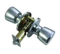 ERA chrome effect privacy door lock set with latch.