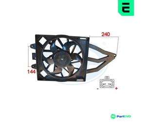ERA ENGINE COOLING FAN 352007 FOR FIAT