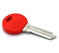 ERA Fortress 3* Euro Cylinder Replacement Key Blank Red Cap 3 Star (Pack of 3)