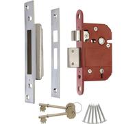 ERA Fortress 5 Lever Mortice Sashlock - (British Standard) - 3" Brass Sashlock