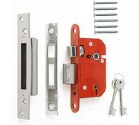 ERA Fortress BS 5 Lever Sashlock 2.5 inch Satin Chrome