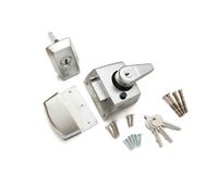 ERA 1930-35-1 60mm Maximum Security BS Nightlatch with Satin Chrome Body , Grey