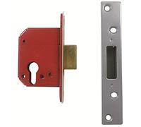 ERA High Security 363 Mortice Dealock Case 79mm Satin Chrome