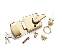 Era LocksERA 193-31 60mm High Security Nightlatch with Brass Effect Body