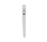 ERA Maxim Inline Offset Locking Window Handle White| PVC Windows Handle Replacement | White Handle & Button with Keys