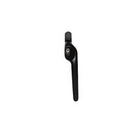 ERA Maxim Offset Locking Window Handle Right Hand Black | PVC Windows Handle Replacement | Black Button Black Windows Handle with Key…