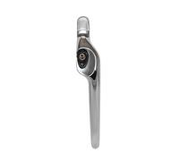 ERA Maxim Offset Locking Window Handle Right Hand Polished Chrome | PVC Windows Handle Replacement | Silver Chromed Handle
