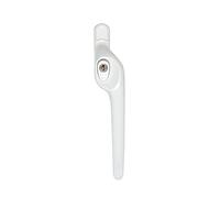 ERA Maxim Offset White Locking Window Handle Right Hand | PVC Windows Handle Replacement | White Handle & Button with Keys