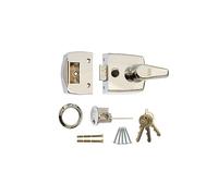 ERA Replacement Front Door Lock 60mm Chrome Effect Body