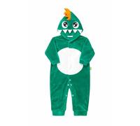 Era uma Vez Baby Hooded Fleece All-in-One with Animal Ears, Lightweight Soft Romper 0-12 Months, Wind Resistant, Everyday Comfort