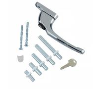 ERA Benelux Window Handle - Universal Inline Espag Handle - Multi-Spindle - Chrome