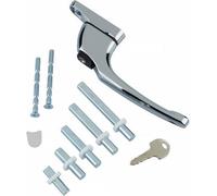 Era Universal Window Handle Inline Espagnolette Handle Multi-Spindle Chrome