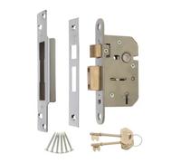 Era Viscount Mortice Door Sashlock 5 Lever 2.1/2" Chrome