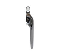 ERA Maxim Offset Locking Window Handle Right Hand Polished Chrome | PVC Windows Handle Replacement | Silver Chromed Handle