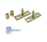 ERA Window Staylock - Brass Effect (2 Pieces)