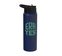 ERA YES Equal Rights Amendment Vintage Feminist Meme Stainless Steel Insulated Water Bottle