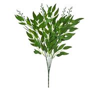 EraAja Artificial flowers are placed in the display case of the window. Artificial myrtle leaves are about 18 to 20 large plastic flower heads (AG, One Size)