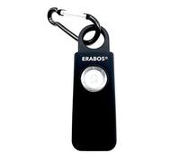 ERABOS® T1000 Pocket Alarm with Stroboscope LED Flash Signal Personal Alarm Panic Alarm Shrill Alarm Emergency Alarm for the Whole Family