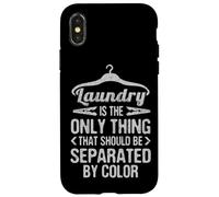 Eracism Laundry Only Thing Separated By Color End Racism Case for iPhone X/XS