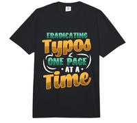 Eradicating Typos One Page At A Time Lector Proofreader Comfort Colors Adult Heavyweight T-Shirt